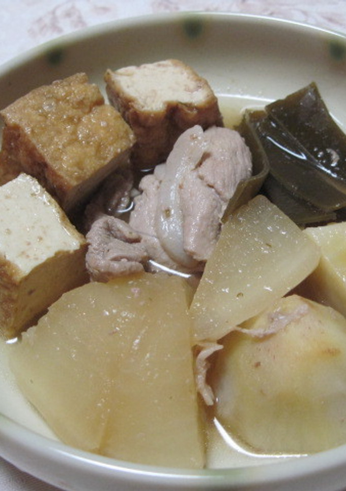 大根と厚揚げの煮物-レシピのメイン写真