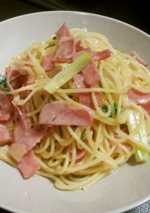ネギとベーコンのペペロンチーノ☆-レシピのメイン写真