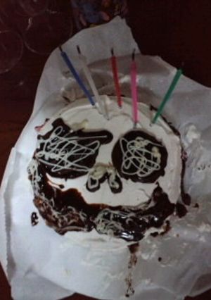 ジャックの顔のケーキ-レシピのメイン写真