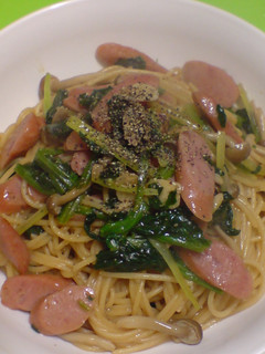 簡単我が家の和風パスタ-レシピのメイン写真