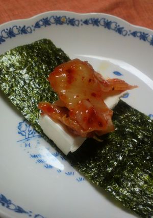 クリームチーズonキムチ☆-レシピのメイン写真