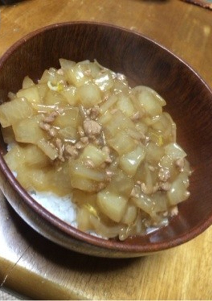 ★簡単★ひき肉と大根ともやしのあんかけ丼-レシピのメイン写真