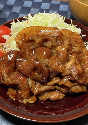 我が家の豚肉生姜焼き-レシピのメイン写真