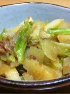 ✽ジャガイモとキャベツのカツオ節炒め煮✽-レシピのメイン写真