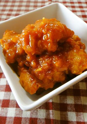 惣菜鶏の唐揚げで簡単韓国ヤンニョンチキン-レシピのメイン写真