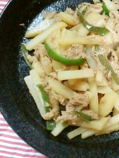 ★じゃがいもとツナの醤油マヨ炒め-レシピのメイン写真