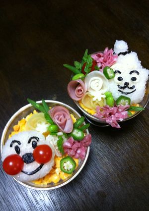 アンパンマンお寿司-レシピのメイン写真
