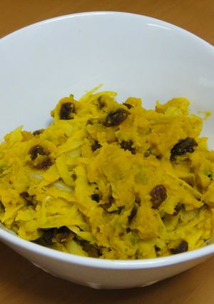 かぼちゃとレーズンのサラダ-レシピのメイン写真