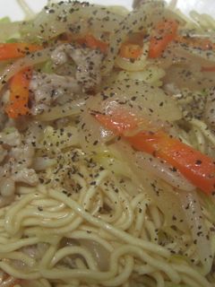 焼きそば風とんこつ焼きラーメン♪♪-レシピのメイン写真