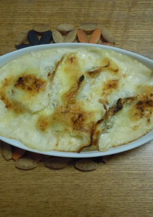 餃子グラタン　残り物処理-レシピのメイン写真