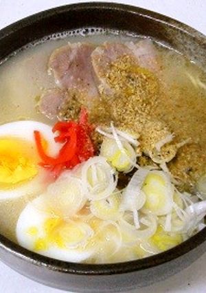 塩豚でとんこつラーメン-レシピのメイン写真