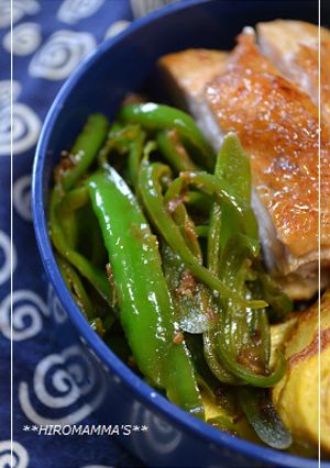 お弁当にちゃちゃっとピーマンのおかか炒め-レシピのメイン写真
