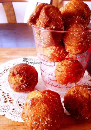 ホットケーキミックスで簡単ドーナツ-レシピのメイン写真