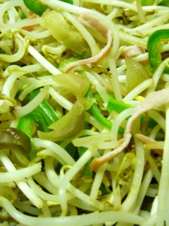 もやしとハムとザーサイの炒め物-レシピのメイン写真