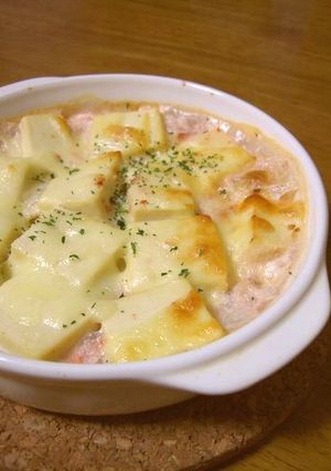すっごい簡単！高野豆腐のグラタン風-レシピのメイン写真