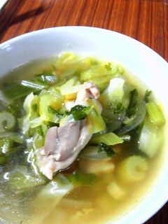 塩鶏とセロリのスープ-レシピのメイン写真