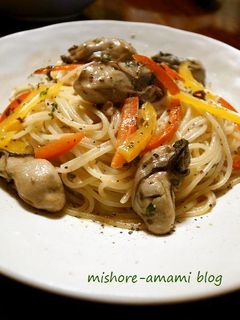 牡蠣の燻製オイルdeパスタ-レシピのメイン写真