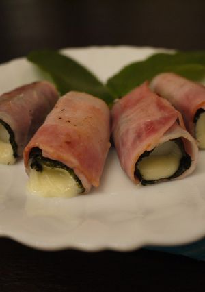 チーズと海苔のベーコン巻き餅♪-レシピのメイン写真