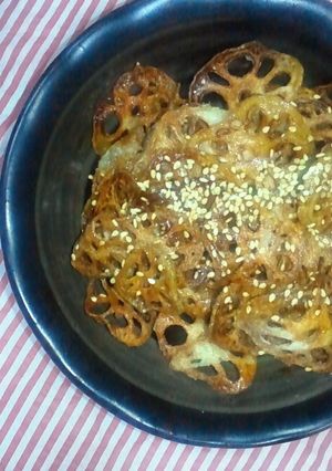 ★やみつき！甘辛れんこんチップス-レシピのメイン写真