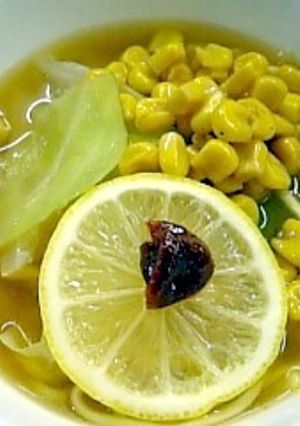 味噌ラーメン♪バターコーン＆コチュレモン-レシピのメイン写真