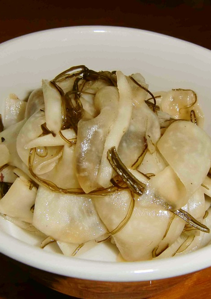 簡単◎和えるだけ！！かぶと昆布の和え物-レシピのメイン写真