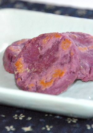 ☆紫さつまいもの体にやさしい簡単おやき☆-レシピのメイン写真