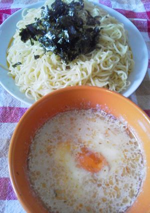 かつおの風味たっぷり濃厚豚骨つけ麺☆-レシピのメイン写真