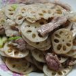 台湾料理~れんこんと豚肉の香味炒め