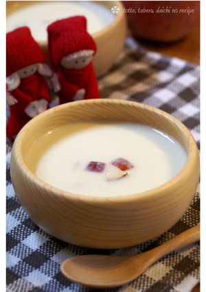 りんごの冷製スープ-レシピのメイン写真