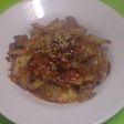 お手軽!塩麹の豚キムチ