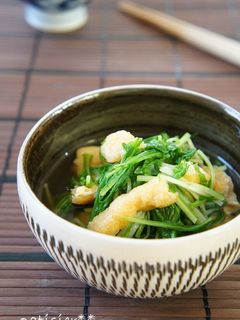 水菜のさっと煮-レシピのメイン写真