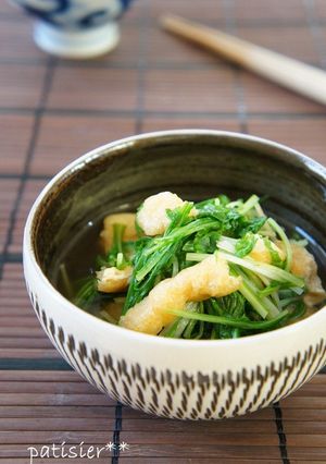 水菜のさっと煮-レシピのメイン写真