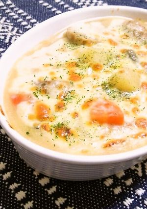 前日のシチューで簡単！とろうま～ドリア♪-レシピのメイン写真