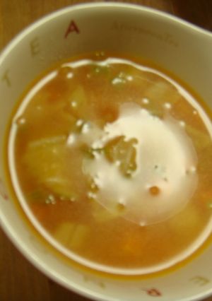 野菜たっぷりミネストローネ-レシピのメイン写真