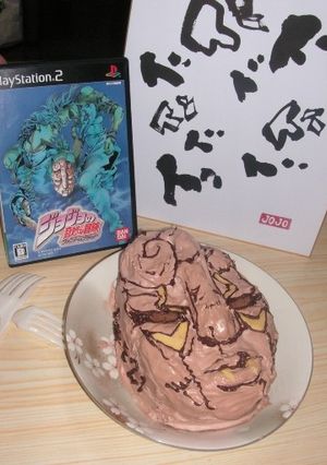 ジョジョの石仮面ケーキ【kinako】-レシピのメイン写真