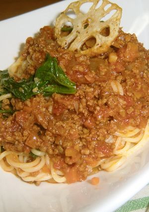 我が家の★ミ−トスパゲッティ★-レシピのメイン写真