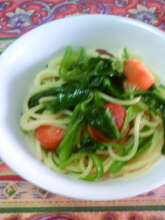 パスタ ソーセージと大根の葉-レシピのメイン写真