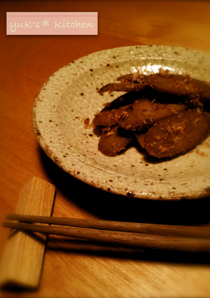 ごぼうの土佐煮-レシピのメイン写真