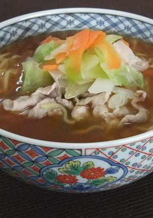 超簡単！トッピングラーメン-レシピのメイン写真