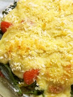 たらとほうれんそうのグラタン-レシピのメイン写真