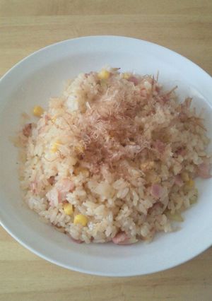 簡単♪ランチにバターめんつゆチャーハン-レシピのメイン写真