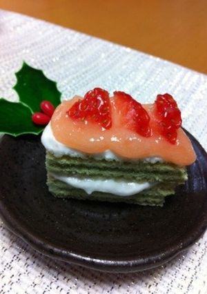 離乳食中期＊クリスマスケーキ風-レシピのメイン写真