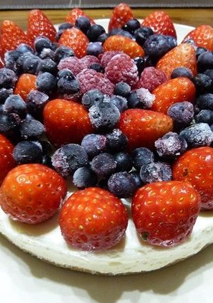 豆腐でレアチーズケーキ~♪②-レシピのメイン写真