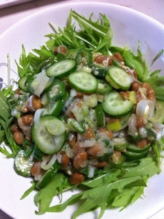 オクラと納豆の簡単サラダ-レシピのメイン写真