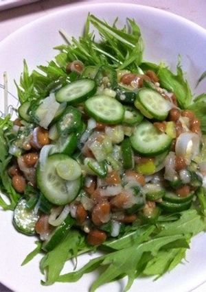 オクラと納豆の簡単サラダ-レシピのメイン写真