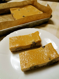 黒糖&甘栗ベイクドチーズケーキ-レシピのメイン写真