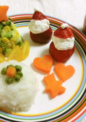 離乳食☆初めてのクリスマスディナー-レシピのメイン写真