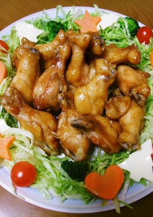 クリスマス料理に❤　リースの盛りつけ☆-レシピのメイン写真
