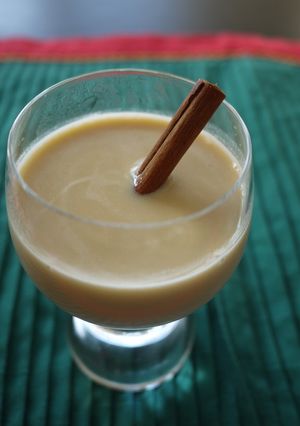 ミルクセーキのラム酒入りホットカクテル-レシピのメイン写真