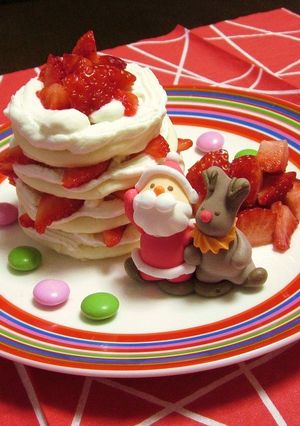 1歳の☆クリスマス米粉パンケーキ-レシピのメイン写真